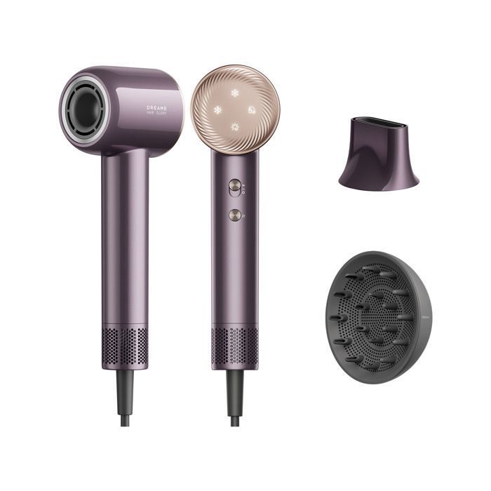 DREAME  Glory Combo Violet- S&egrave;che-Cheveux Professionnel  - S&eacute;chage Rapide - Moteur Haute Vitesse 110000 TR/Min