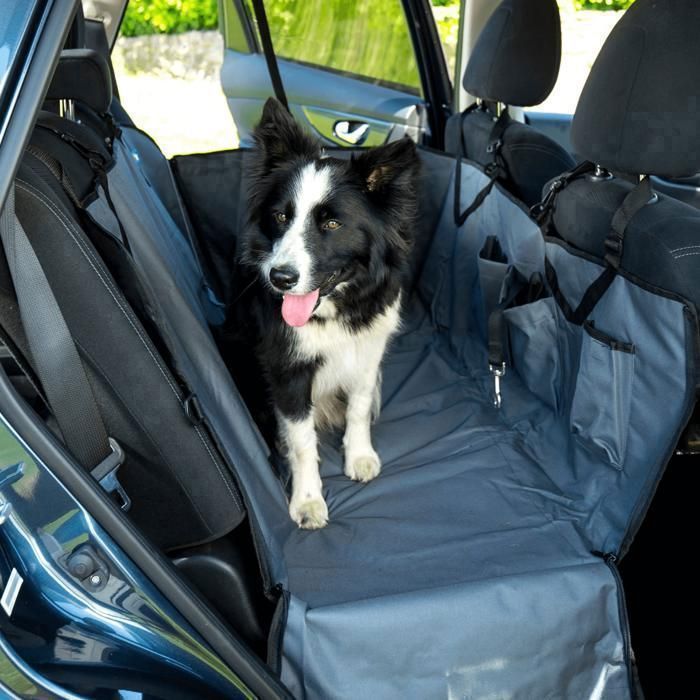 Hamac de voiture pour animaux de compagnie - Hamac de voyage sécurisé et confortable pour chien protégeant la banquette arrière