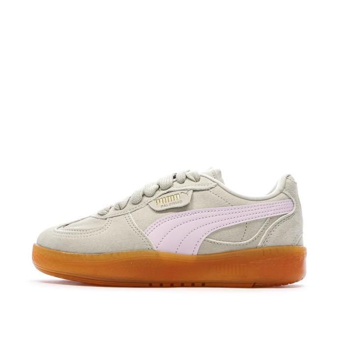 Puma Baskets Beige/Mauve Femme Puma Palermo Moda Xtra