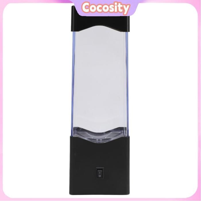 Lampe 7 LED à couleur changeante veilleuse avec télécommande lumière dambiance de bureau pour chambre salon
