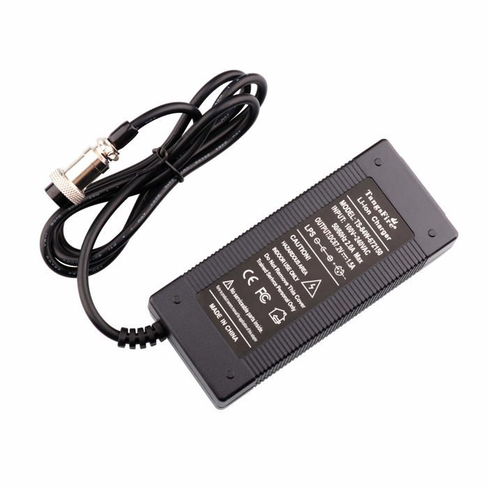 67 2V Chargeur pour Trottinette électrique 60V 16S 57 6V 59 2V 64V 1 5A Monocycle Chargeur de Batterie au Lithium pour Dualtron Sp