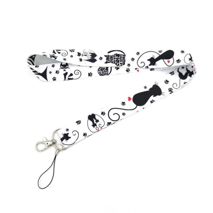 Lot De 4 Porte-clés Paracorde Tressée Avec Clip Ceinture Et Lanière Cuir - Uxcell