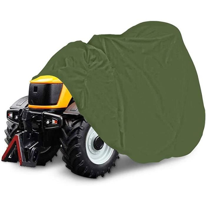 Housse de Tondeuse - Polyester Oxford 420D Robuste Imperméable, Protection UV Ajustement Universel avec Cordon et Sac de Rangement