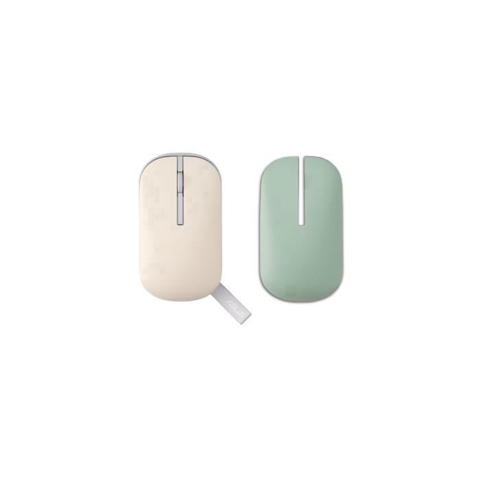 Souris - Asus - MD100 - Blanc - Bluetooth sans fil - Optique 800-1600 Dpi