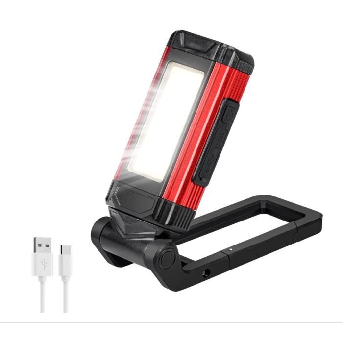 Lampe dinspection - Lampe Atelier IP65 - Étanche - Portable - Base Magnétique