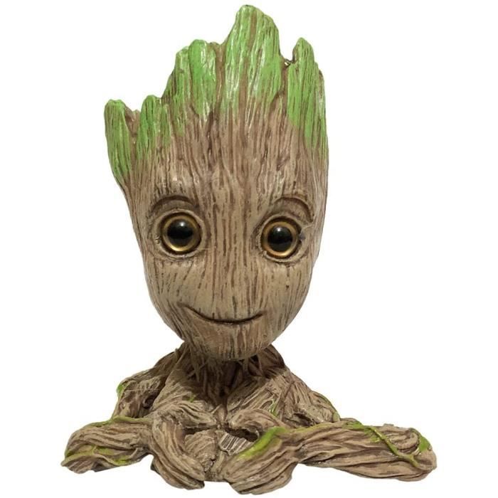 Pot A Fleurs Groot Dessin Anime Figure Pot De Fleurs En Pot De Jardin Avec Trou Stylo Titulaire Cadeaux Pour Enfant Finger Heart Cdiscount Maison