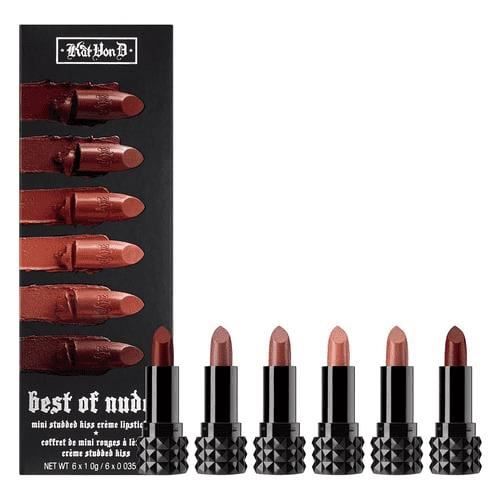 Kat Von D Coffret De 6 Mini Studded Rouge à Lèvres Kiss