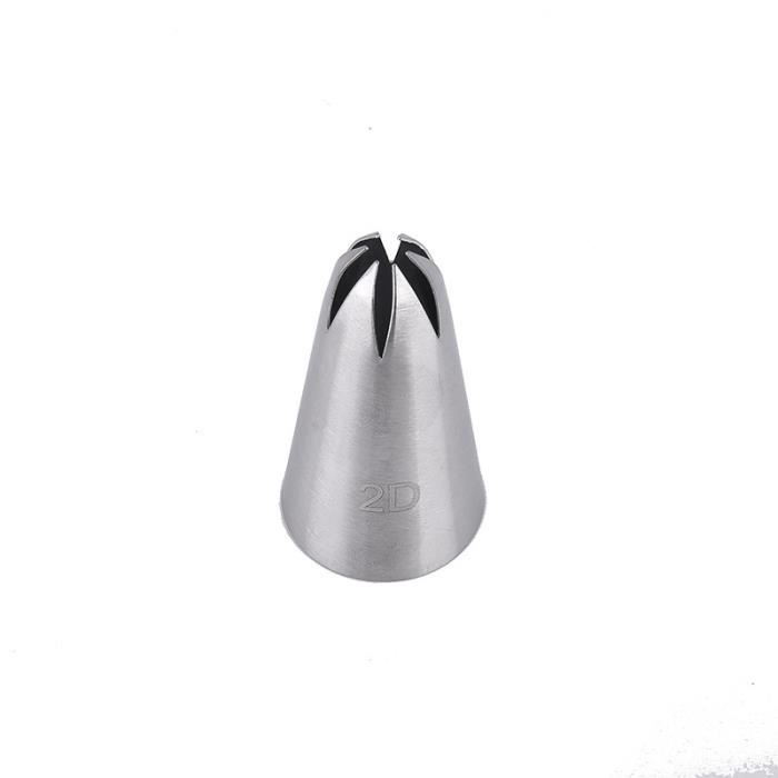 Poche à douille,Douilles de glaçage à la crème pour gâteau,rose,1 pièce