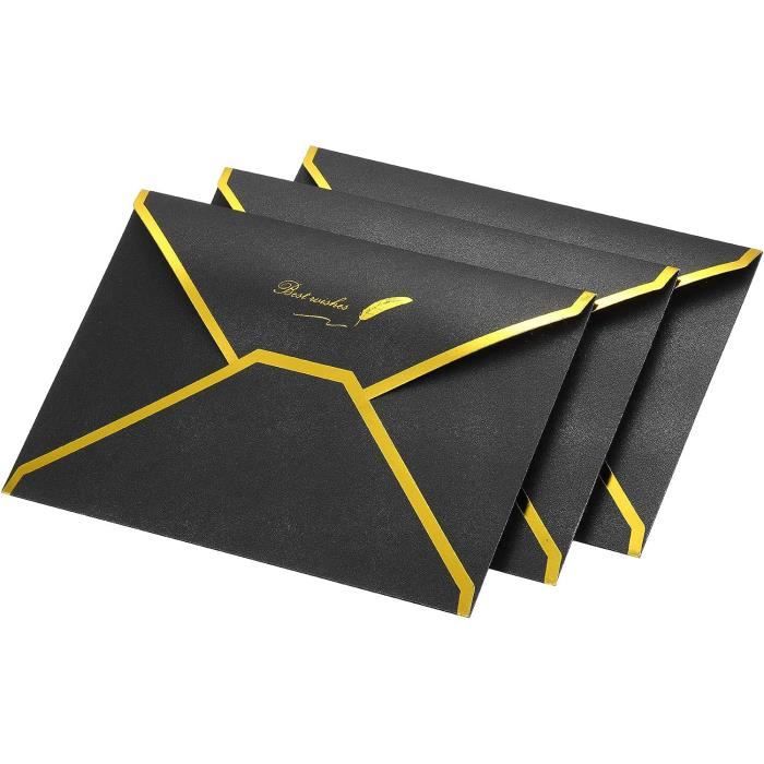 Lot De 10 Enveloppes Dorées Et Argentées ÖKI - Format B6 125x176mm - 5 De Chaque Couleur