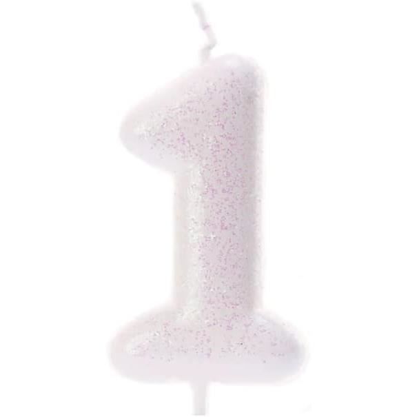 Décoration De Gâteau Lumineuse LED à Paillettes - Accessoire Anniversaire Enfant Et Fête