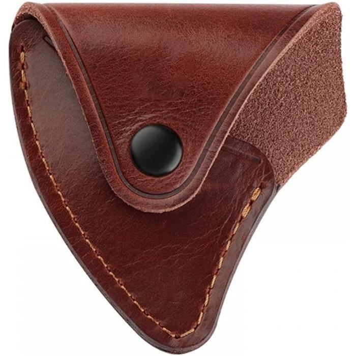 Gaine De Protection En Cuir Pour Hache De Camping - Wayne's Dog - Neuve