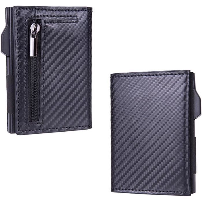 JOPocket-Portefeuille Court En Cuir Pour Homme, Porte-Cartes à Fermeture Éclair, Porte-Monnaie Solide, Poche à Monnaie, Haute Qualité, Marque De Luxe / Portefeuilles Et Supports