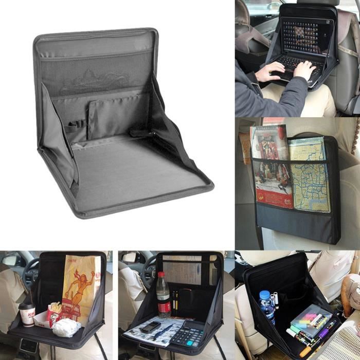 Aukur Car PC Support pour ordinateur portable de bureau Plateau pliant Multifonctionnel Table à manger Accessoires pour voiture