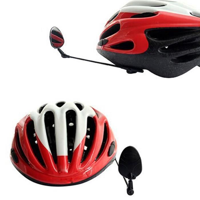 Rétroviseur Pour Casque ABS Vgeby1 – Angle 360° Réglable, Vision Nette, Fixation Velcro, Pour Vélo