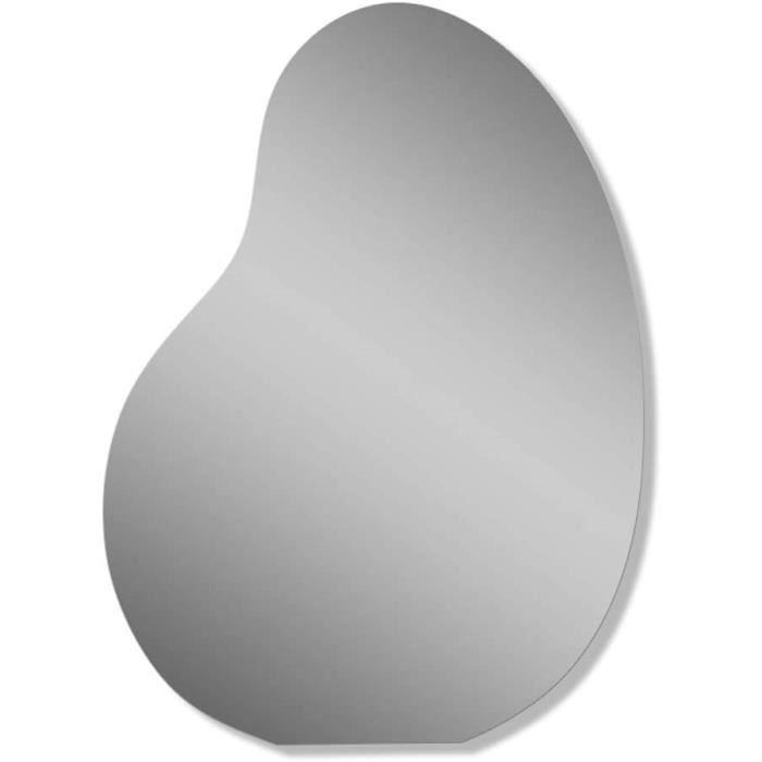 Miroir Mural En Forme De Nuage Pour Salle De Bain - Miroir De Courtoisie Irrégulier Sans Cadre - Décoration D'intérieur - Décoration De Chambre à Coucher - Décoration De Salon - Taille