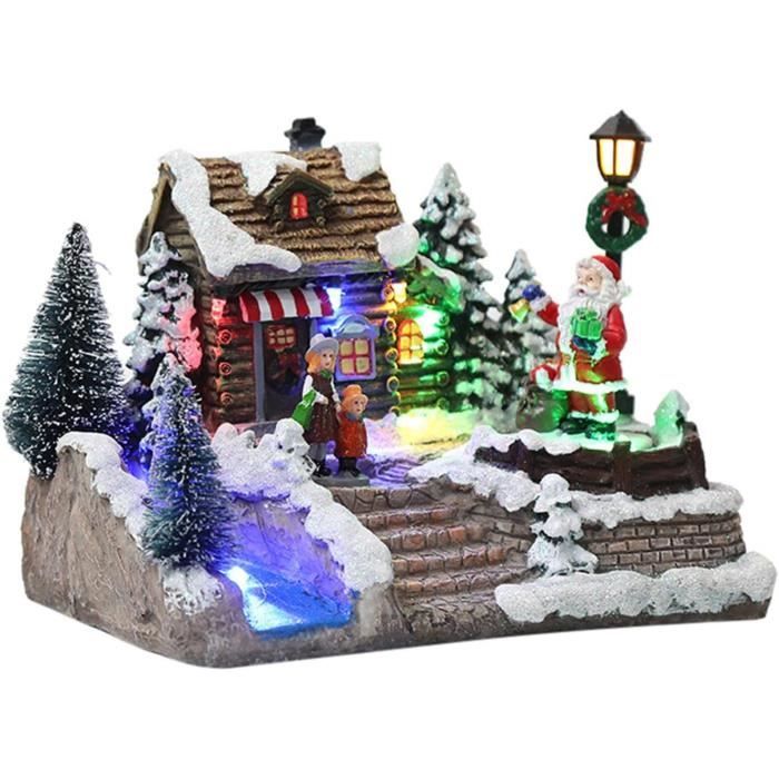 Maison Village De Noel Miniature