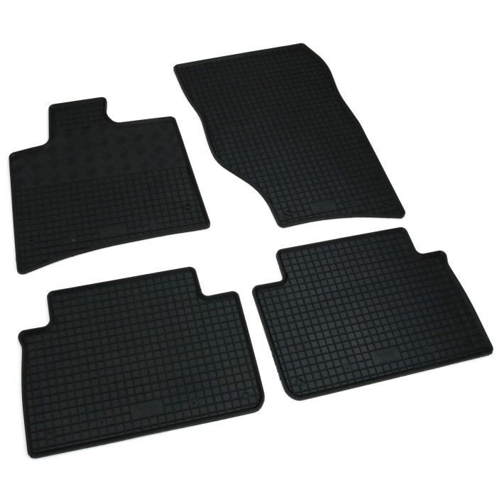 Caoutchouc Tapis De Sol Ford Transit Tourneo Connect 2 pces Avant Caoutchouc Tapis Tapis Set