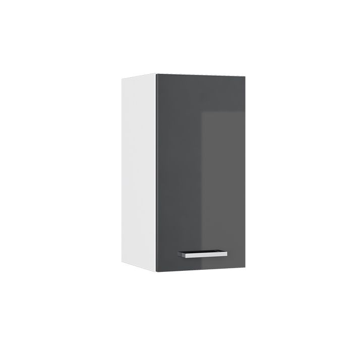 Elément haut de cuisine R-Line 30cm Anthracite Haute brillance/Blanc Vicco 29278 Elément haut de cuisine R-Line 30cm Anthracite Haute brillance/Blanc Vicco 29278