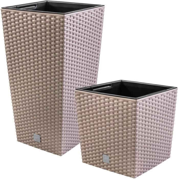 DIVANO 3 POSTI in plastica da giardino EFFETTO RATTAN