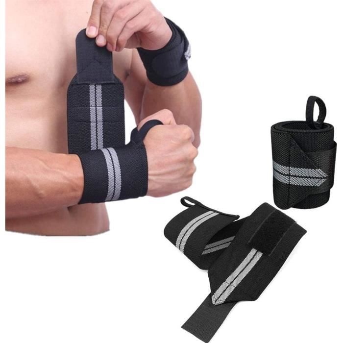 Sangle de Musculation RDX - Noir - Crosstrainning - Support de Poignet -  Bandage Fitness Lifting Straps - Cdiscount Sport