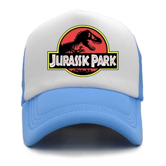 Gorra De Béisbol Jurassic Park Ranger - Oficial, Negra Con Logo Bordado, Talla única