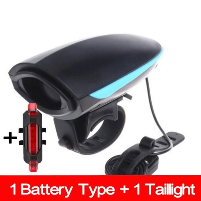 Couleur orange 2000 Feu Avant de Vélo 4 fr 1 LED, Chargeeur USB