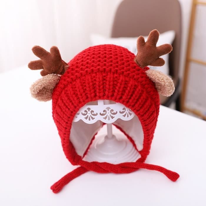 Fafeicy chapeau de Noël pour bébé Bonnet en tricot de Noël pour bébé en  forme de longue queue pour enfants Bonnet de Noel pour - Cdiscount  Puériculture & Eveil bébé