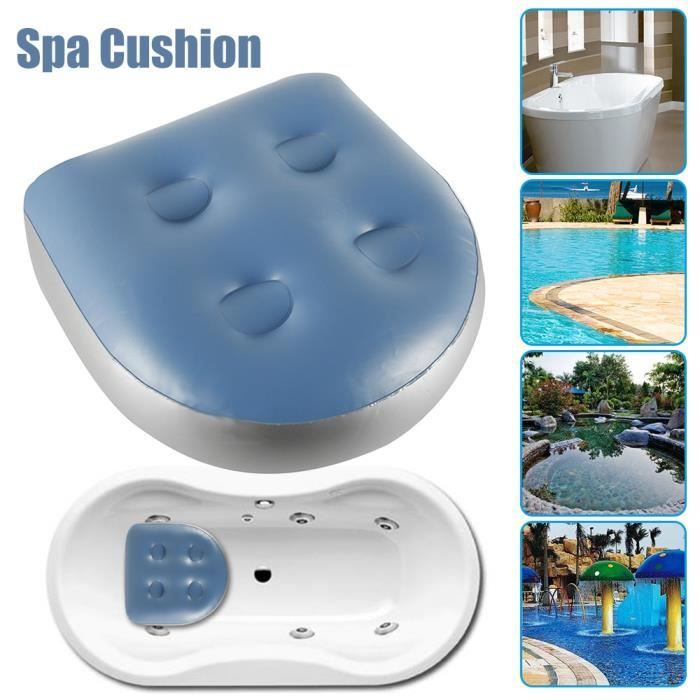 Oreillers De Bain Tapis De Massage Gonflable Rehausseur De Relaxation Dossier De Siege Baignoire Chaude Oreiller De Spa Cdiscount Puericulture Eveil Bebe
