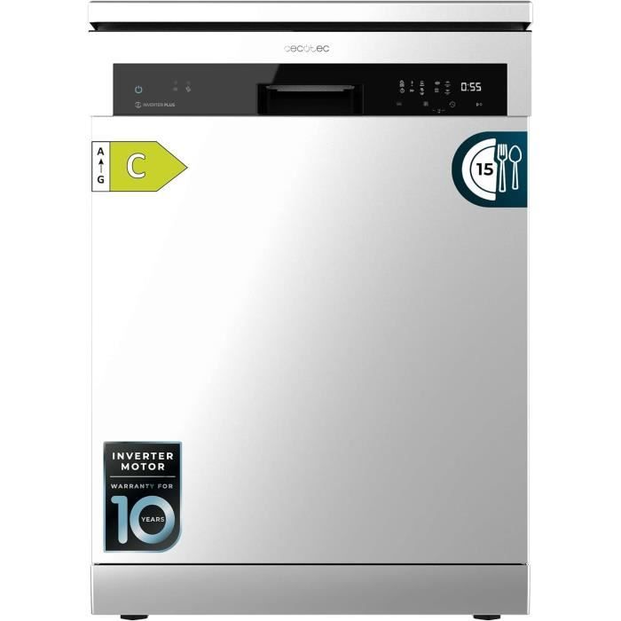 Lave-vaisselle Cecotec Bolero Aguazero 6500 Inox C 15 Couverts - Cecotec