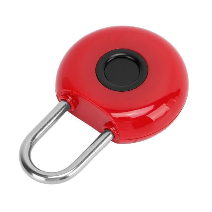 Cadenas à Empreintes Digitales GOEDCH USB - Sans Clé, Résistant Intempéries IP65, Batterie 1000mAh Pour Salle De Sport, Bureau Et Maison