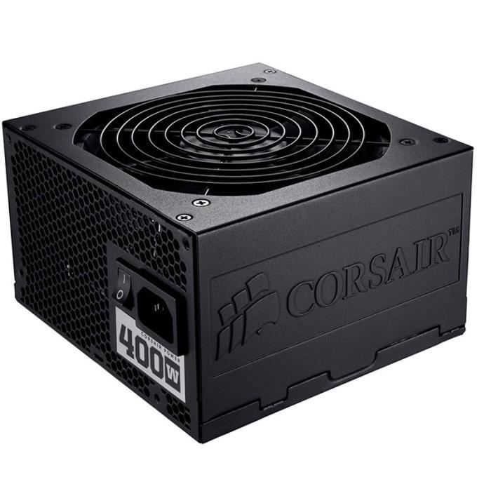 Alimentation PC ATX Corsair Power CX CMPSU-400CX 400W 80 Plus Power Supply  - Cdiscount Informatique