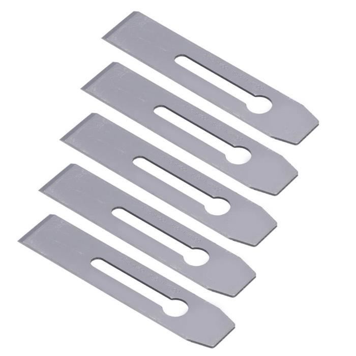 Lot De 4 Lames De Rabot En Acier Rapide Pour Bosch PHO 20-82/100 - 82x5,5x1,1 Mm Réversibles