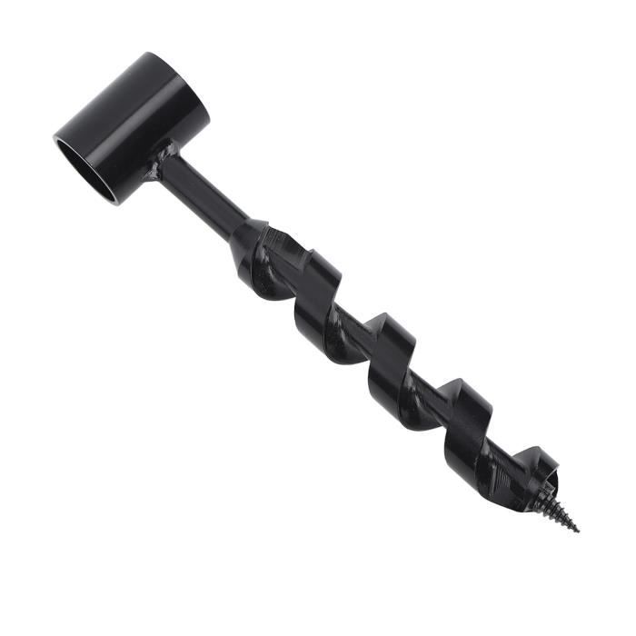 Tarière à Bois Faite à La Main - ESTINK - Tarière Manuelle - Acier Rapide - 23x4,5 Cm