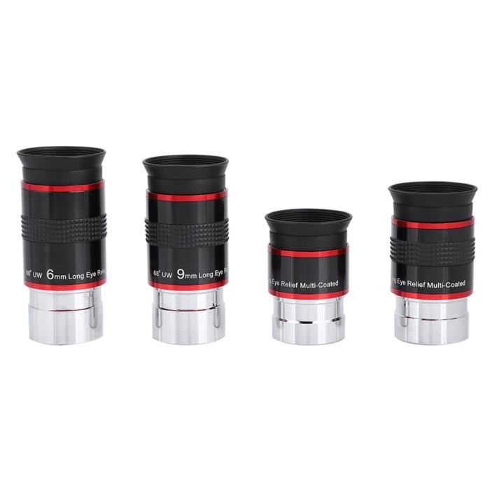 Duokon oculaire 1 Kit oculaire FMC Ultra grand Angle 1.25 '68 ° 6 + 9