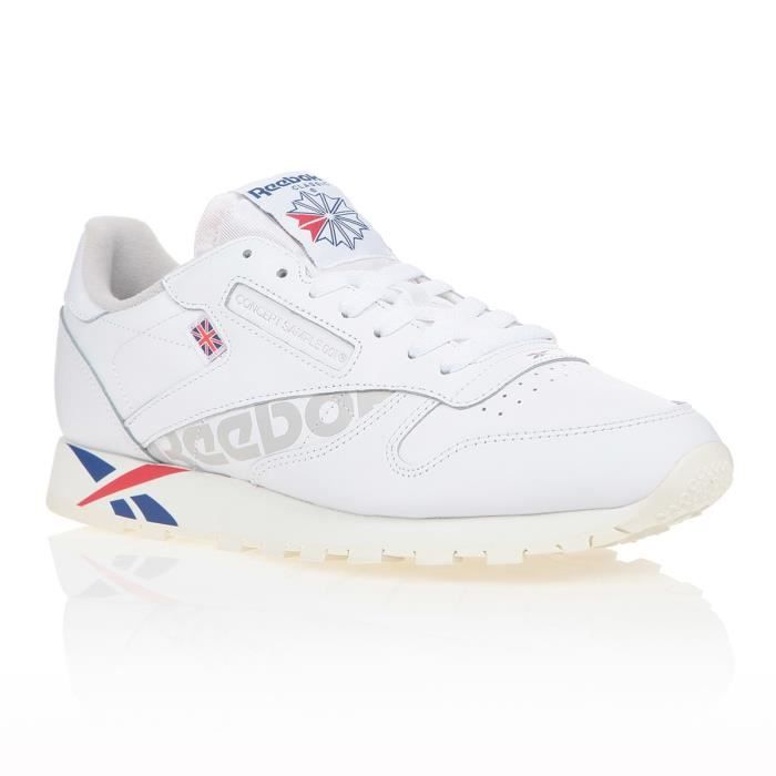 reebok classic leather homme bleu