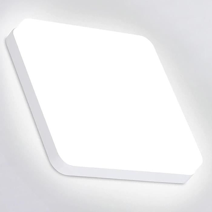 Plafonnier LED Carré 36W | 3240 Lumens, 6500K, Blanc Froid - Neuf, éclairage Intérieur