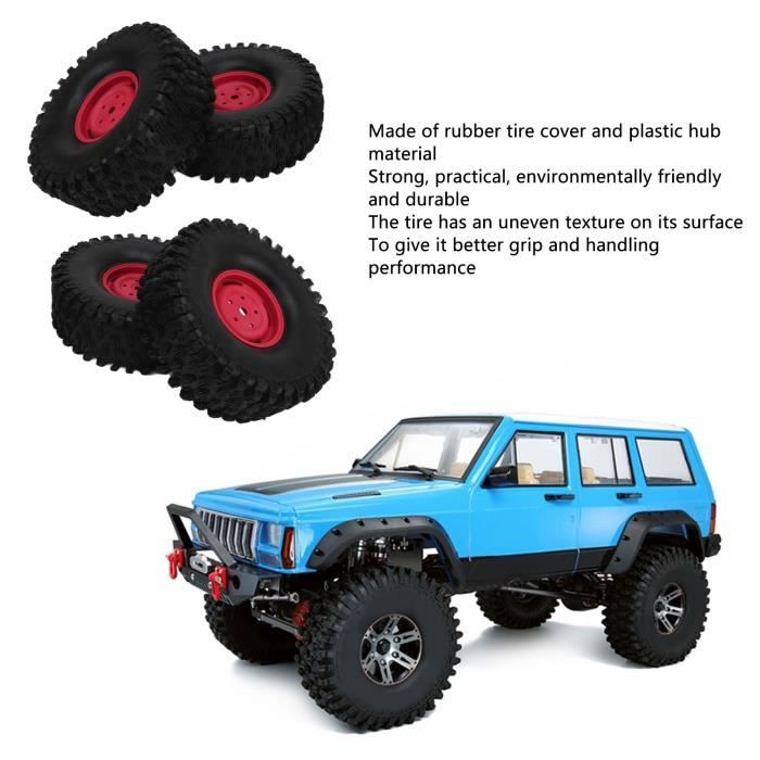 Jeu De 4 Roues Drift RC 1/10 – Diamètre 62 Mm, Hex 12 Mm, Déport 3/6/9 Mm – En Nylon