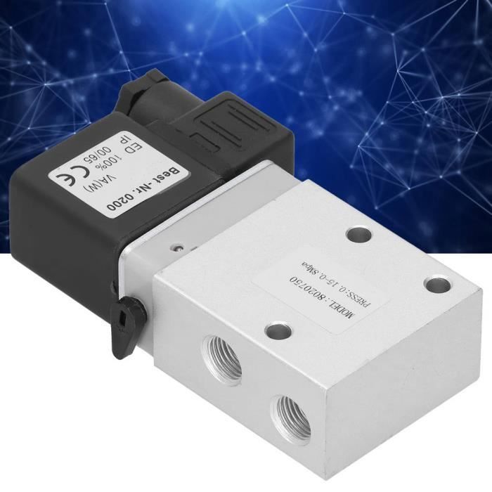 Electrovanne Miniature 2 Positions 3 Voies DC4.5V 0.5A - 2 Pièces Pour Contrôle Automatique Air/Gaz