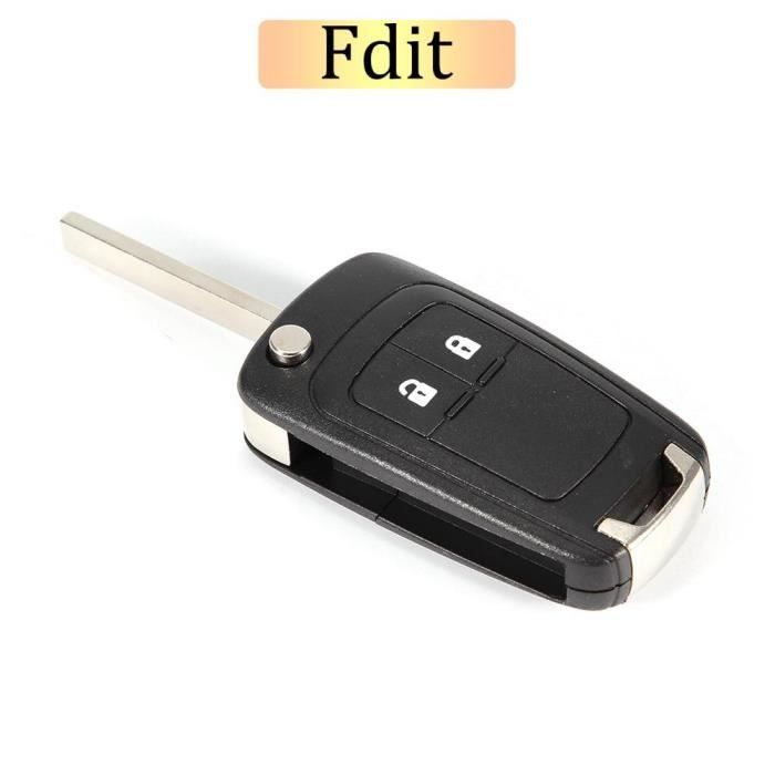 Be In Your Mind Boîtier Clé Télécommande 3 Boutons HU83 - Compatible Citroën Berlingo Peugeot Expert Fiat Scudo