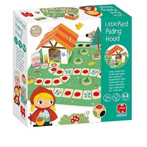 Disset Goula Little Red Ridding Hood Board Game pour les enfants de 2 ans