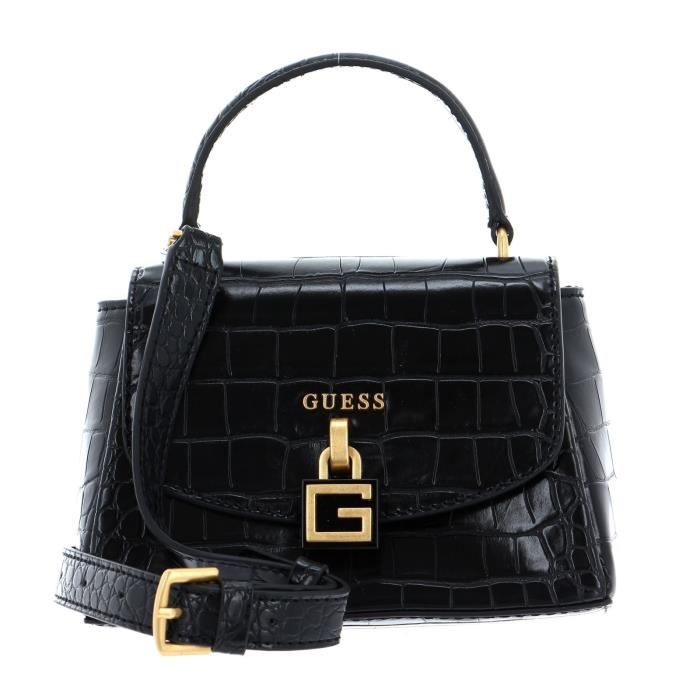 GUESS Montreal Mini Crossbody Flap Black [217392] - sac à épaule ...