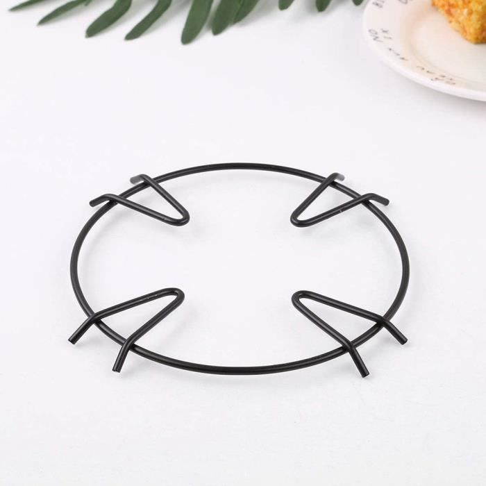 Support Universel Pour Cuisinière Gaz - 2 Pièces Acier Inoxydable 11x11cm