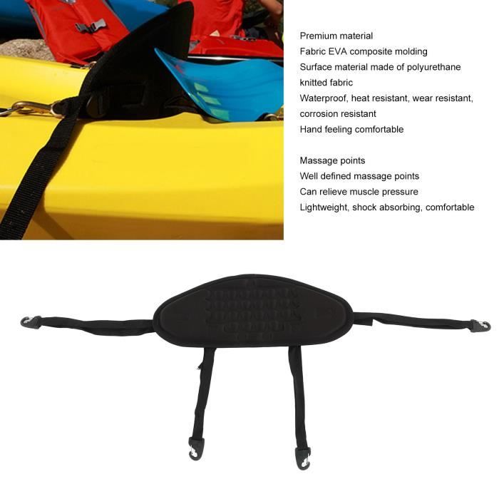 Coussin Gonflable Pour Kayak / Rafting - Dossier Gonflable Bateau Pêche - Neuf