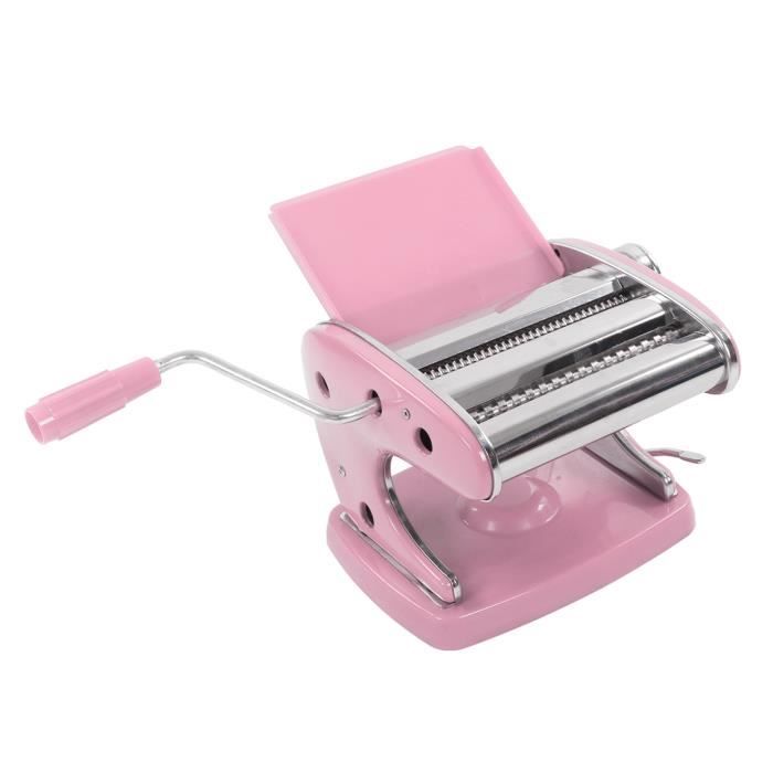 Presse à Nouilles Manuelle En Inox – Machine à Pâtes Maison – Pour Spaghetti, Fettuccine – Facile à Utiliser Et Nettoyer - 7