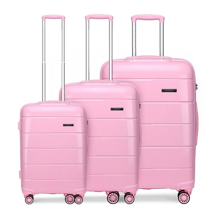 Test : valises rigides Coolife, lot de 3 avec serrure TSA