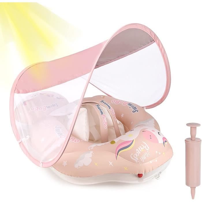 Bouée Bébé - Non spécifié - Modèle avec Parasol Amovible - PVC Durable - 6-36 Mois - Anti-Basculement - Jeux - Jouets Bouée Bébé - Non spécifié - Modèle avec Parasol Amovible - PVC Durable - 6-36 Mois - Anti-Basculement - Jeux - Jouets
