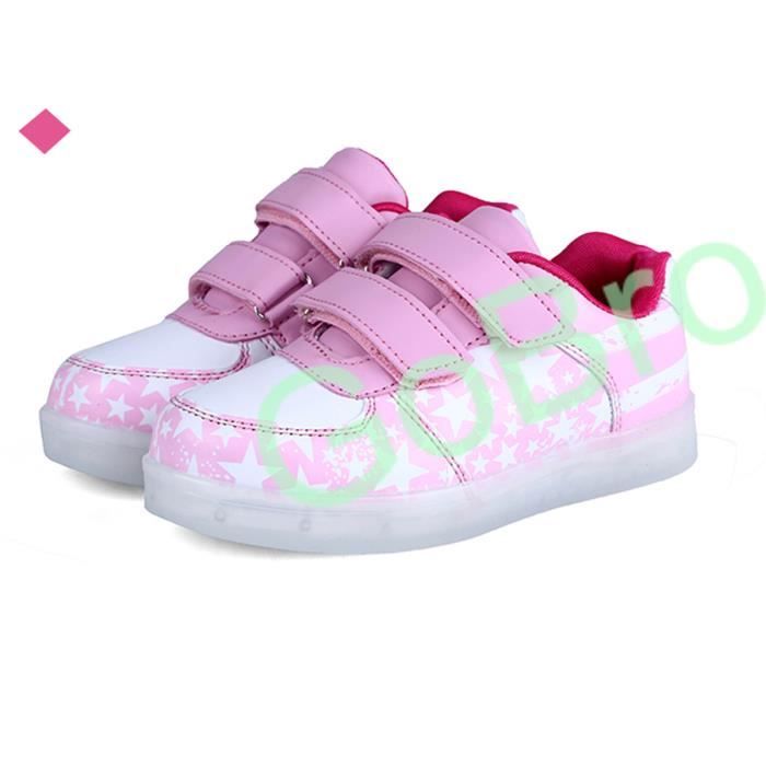 basket clignotant fille