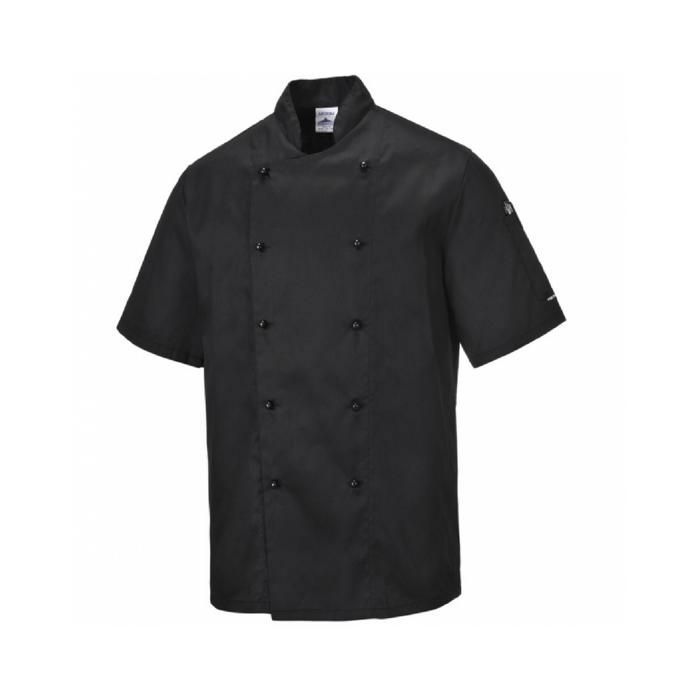Veste de cuisine suffolk de travail Gris Ardoise Portwest - Achat vente pas cher Surplus militaire