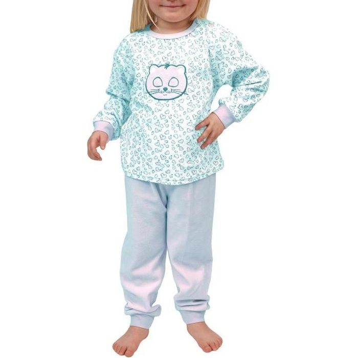 73cm,E sous-Vêtements Ensembles 1-3 Année Nouveau Née Unisex Garçon Fille Coton Imprimé de T-Shirt à Manches Longues Top Pantalon Meiju Pyjama Bébé 2 Pièces