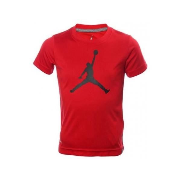 t shirt jordan rouge